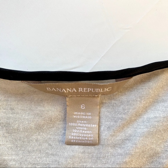BANANA Republic Chevron sequined tank top Black 6 Going out top - Picture 6 of 8